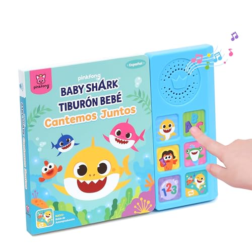 Pinkfong Baby Shark Sing-Along Sound Book – English & Spanish, Interactive Toddler Toy Ages 1+