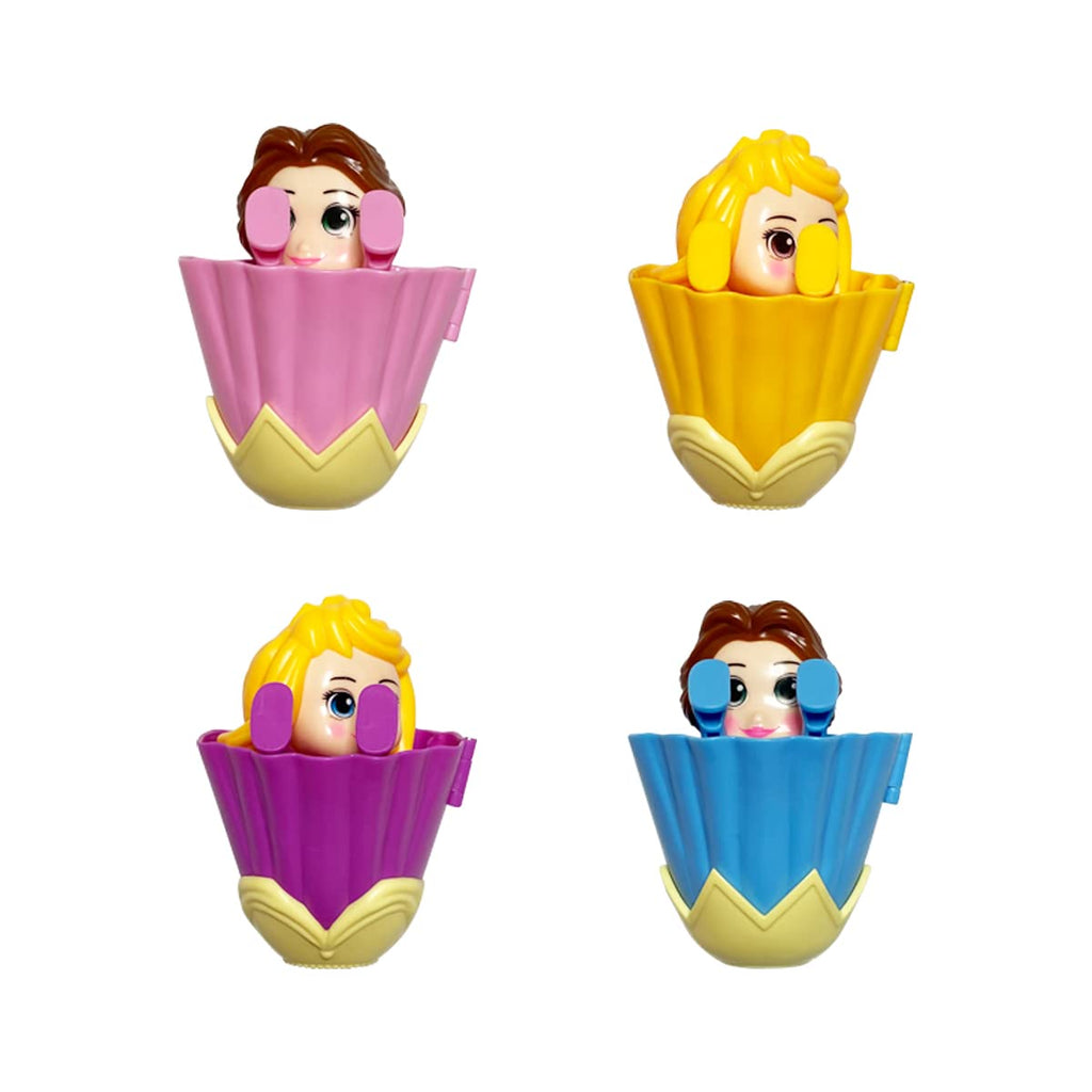 Pinkiwine 4 Pack Princess Deformation Eggs – Prefilled Easter Eggs with Toys for Kids