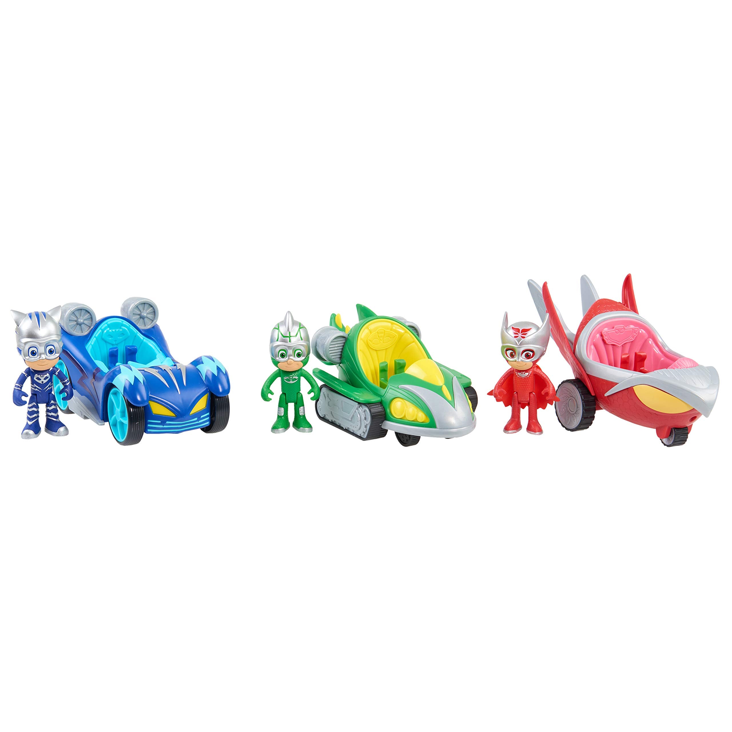 PJ Masks Turbo Blast Cat-Car with Catboy Figure - Racing Vehicle Toy