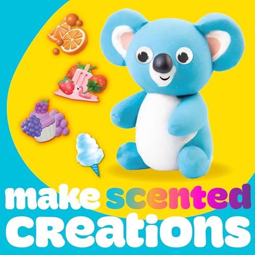 Play-Doh Air Dry Clay Scented Variety Pack: 13 Rainbow Clays, Tools, Molds, and Wiggly Eyes for Kids Ages 4+