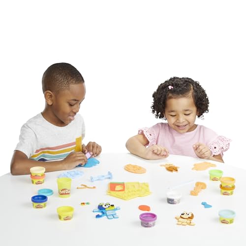 Play-Doh Bluey Make 'n Mash Costumes Playset - 11 Cans, Non-Toxic, Ages 3+