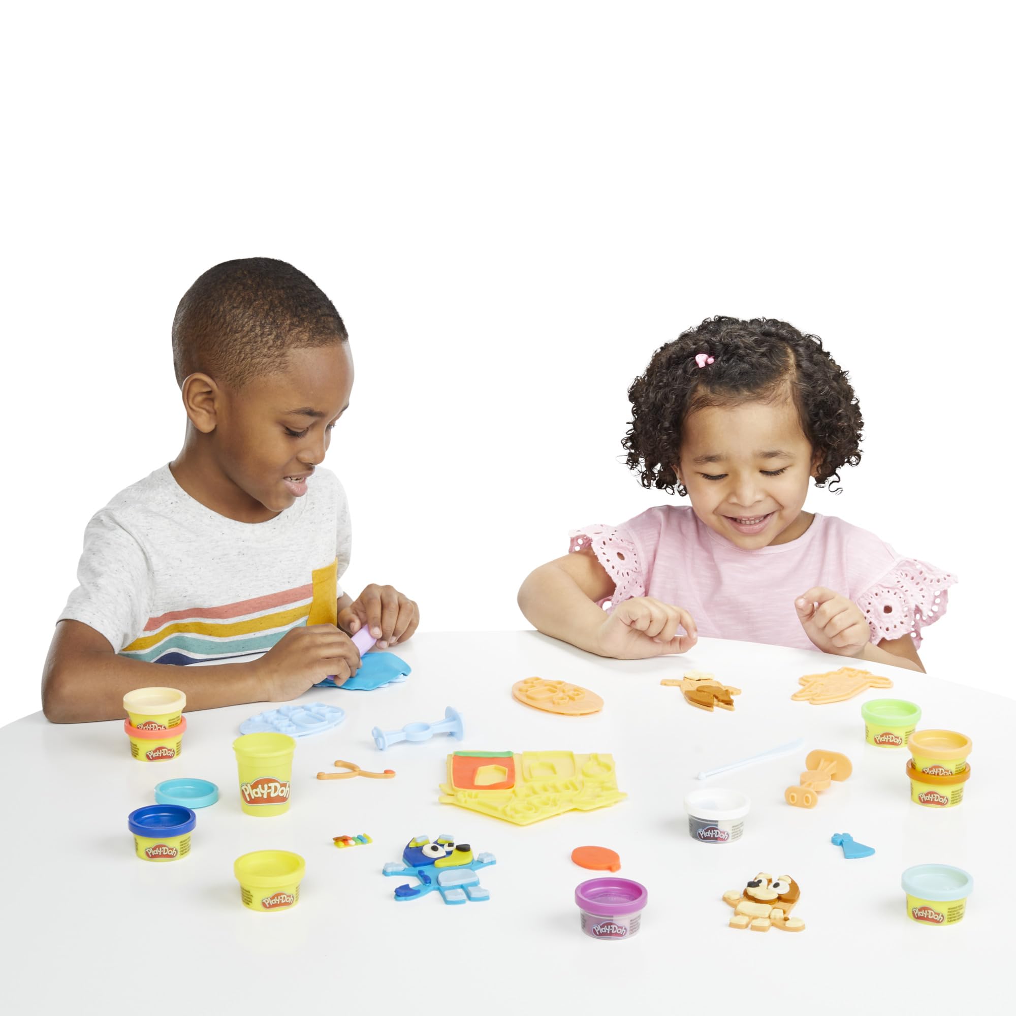 Play-Doh Bluey Make 'n Mash Costumes Playset - 11 Cans, Non-Toxic, Ages 3+