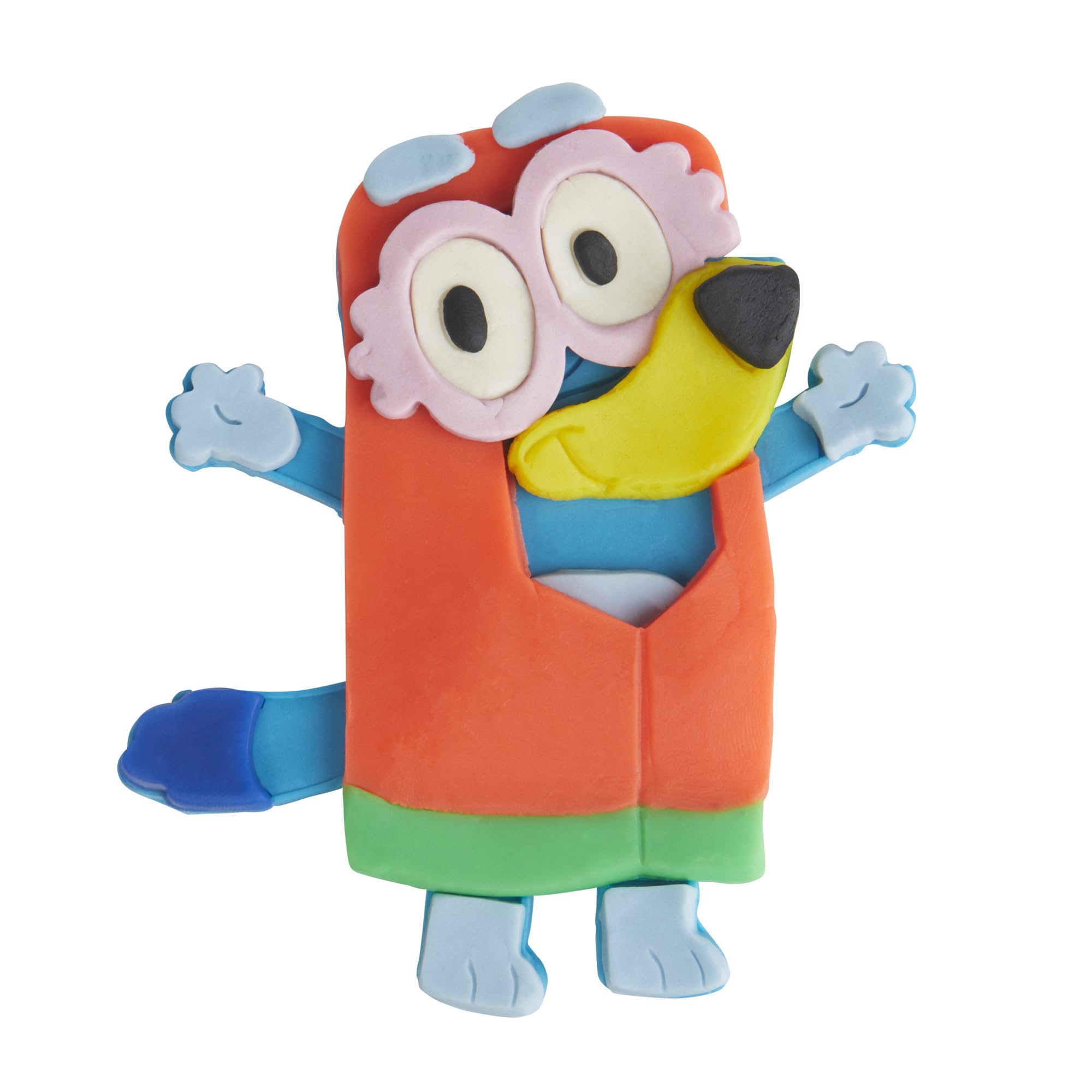 Play-Doh Bluey Make 'n Mash Costumes Playset - 11 Cans, Non-Toxic, Ages 3+