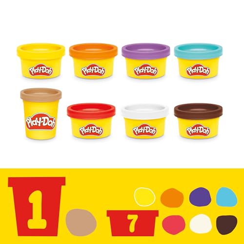 Play-Doh Flip 'n Pancakes Set – 14 Accessories, 8 Cans, Button-Operated Flipping Pan for Kids Ages 3+