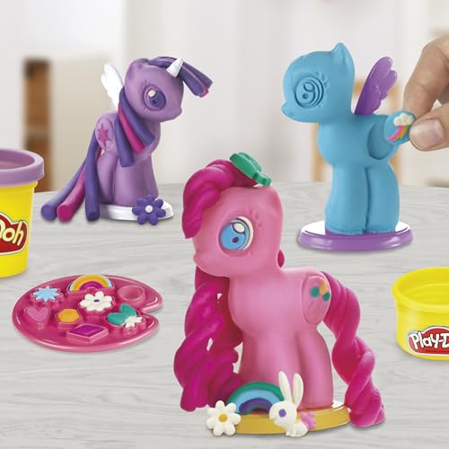 Play-Doh Make & Style Ponies Set – My Little Pony Arts and Crafts Kit for Kids (Amazon Exclusive)