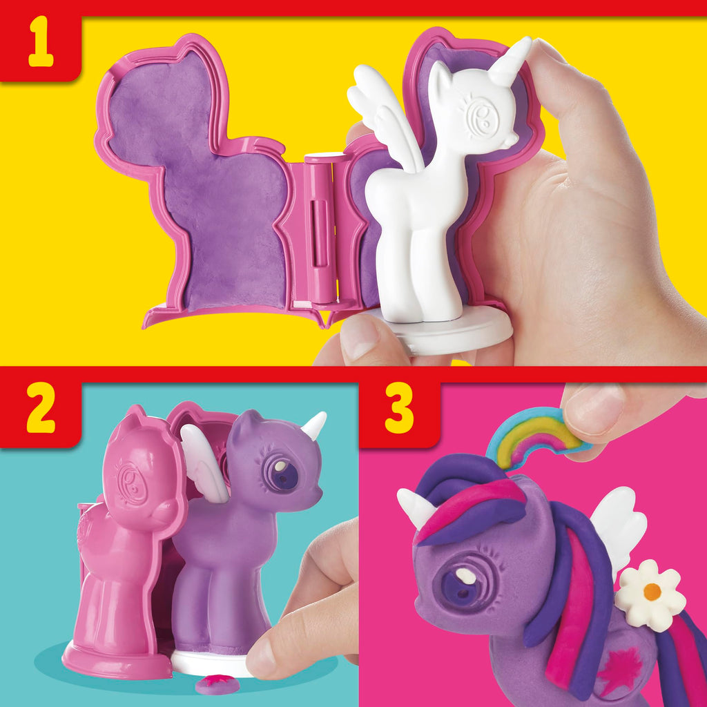 Play-Doh Make & Style Ponies Set – My Little Pony Arts and Crafts Kit for Kids (Amazon Exclusive)