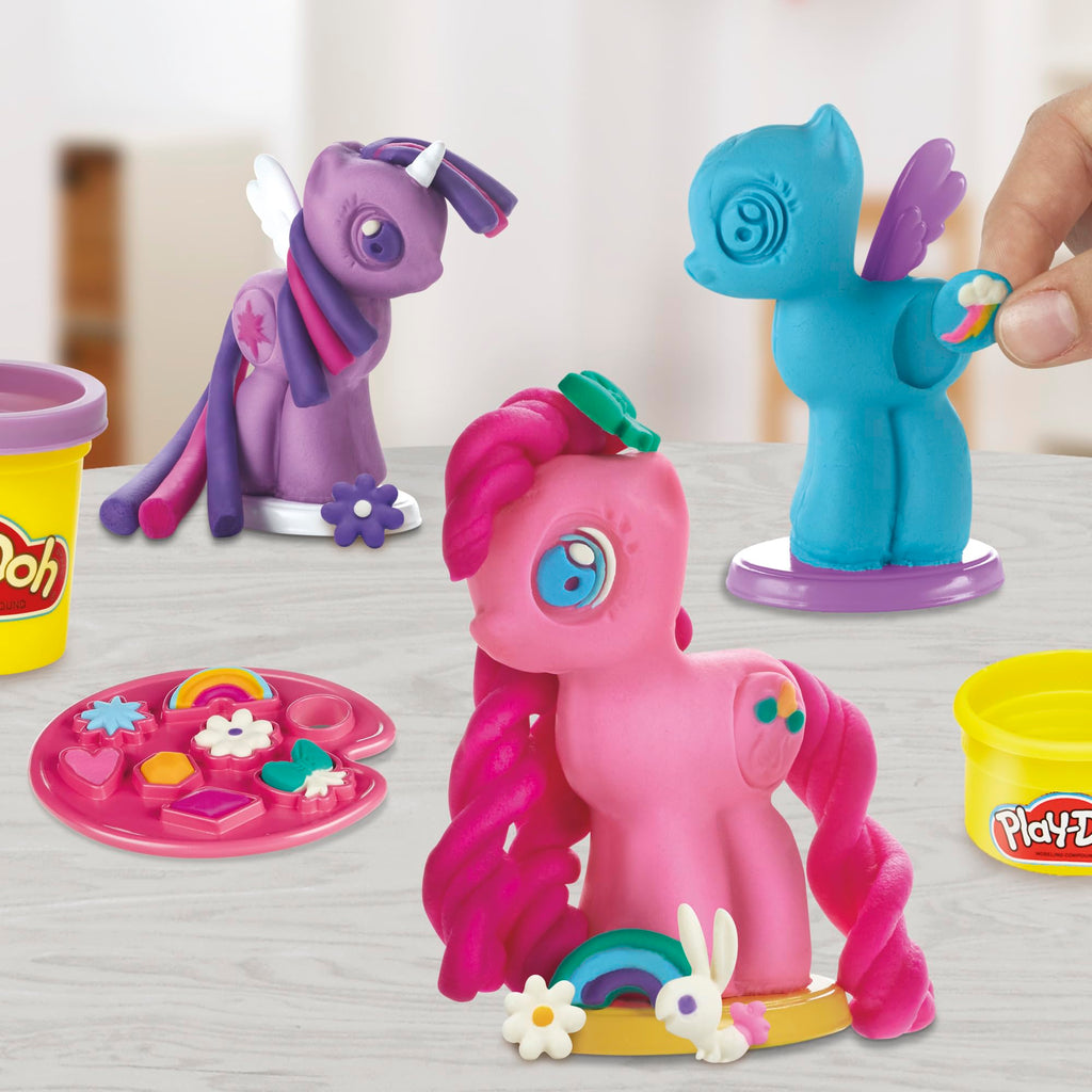 Play-Doh Make & Style Ponies Set – My Little Pony Arts and Crafts Kit for Kids (Amazon Exclusive)
