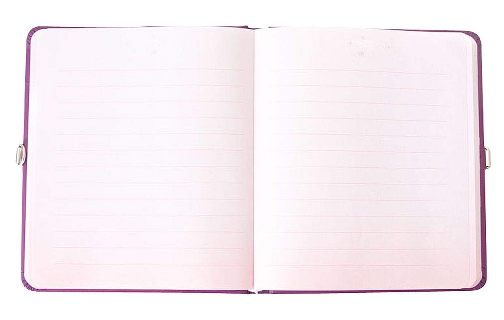 Playhouse Believe in Magic Unicorn Locked Diary for Girls – 216 Lined Pages, Shiny Foil Cover