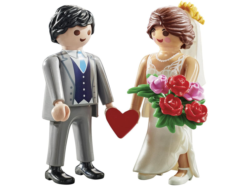 Playmobil DuoPack Wedding Couple – Two Figure Set for Imaginative Play