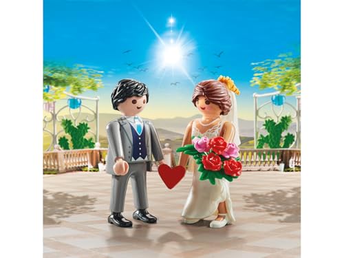Playmobil DuoPack Wedding Couple – Two Figure Set for Imaginative Play