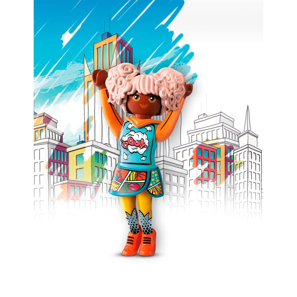 Playmobil EverDreamerz Comic World Edwina Set with Sneaker Charm & 7 Surprises