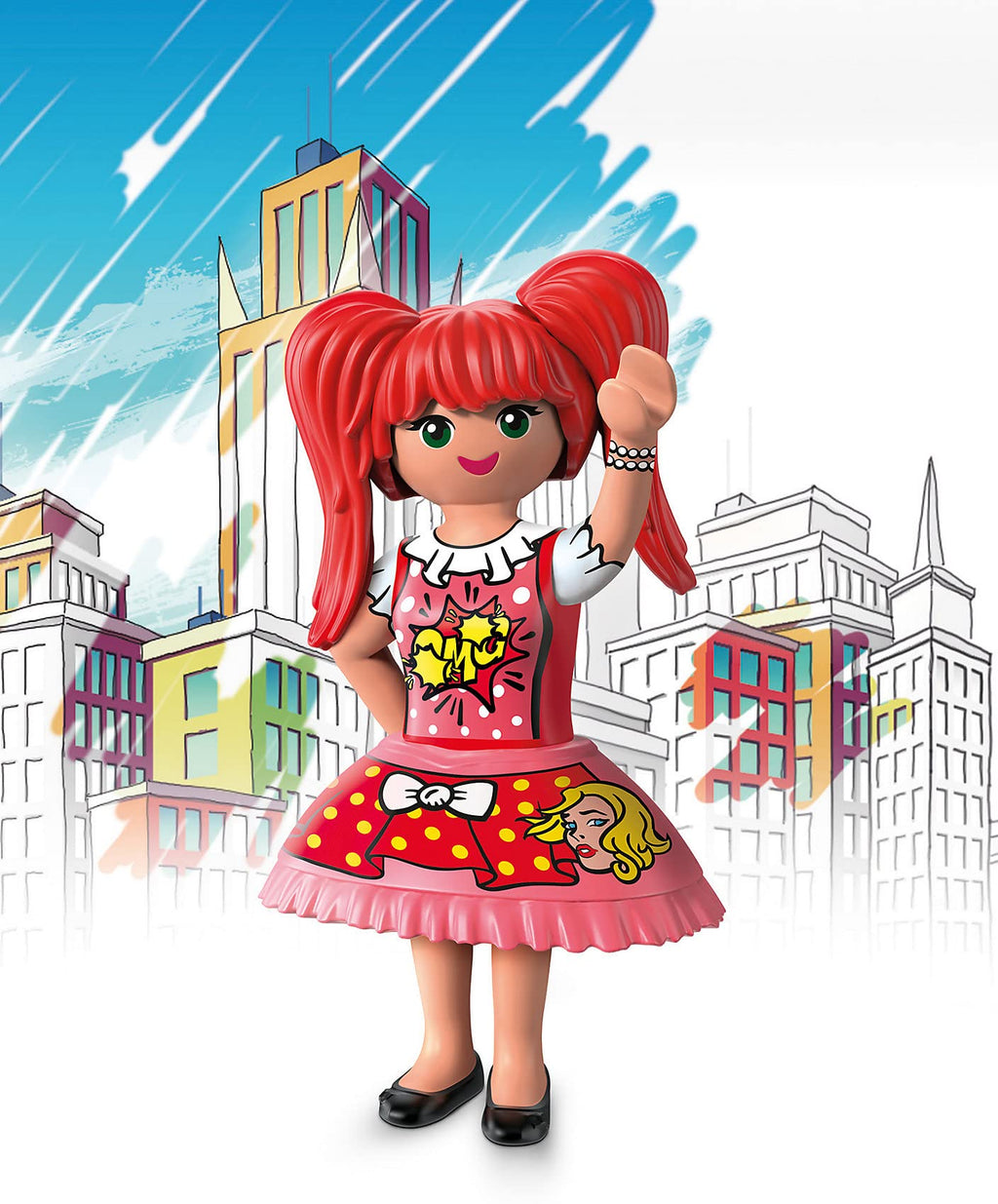 Playmobil EverDreamerz Comic World Starleen with Bow Charm and 7 Surprises