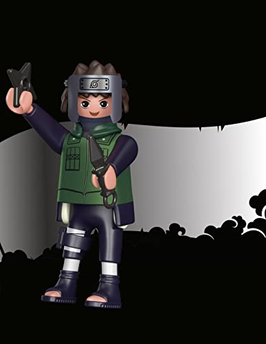 Playmobil Naruto Shippuden Yamato Action Figure with Kunai and Stick, Ages 5+