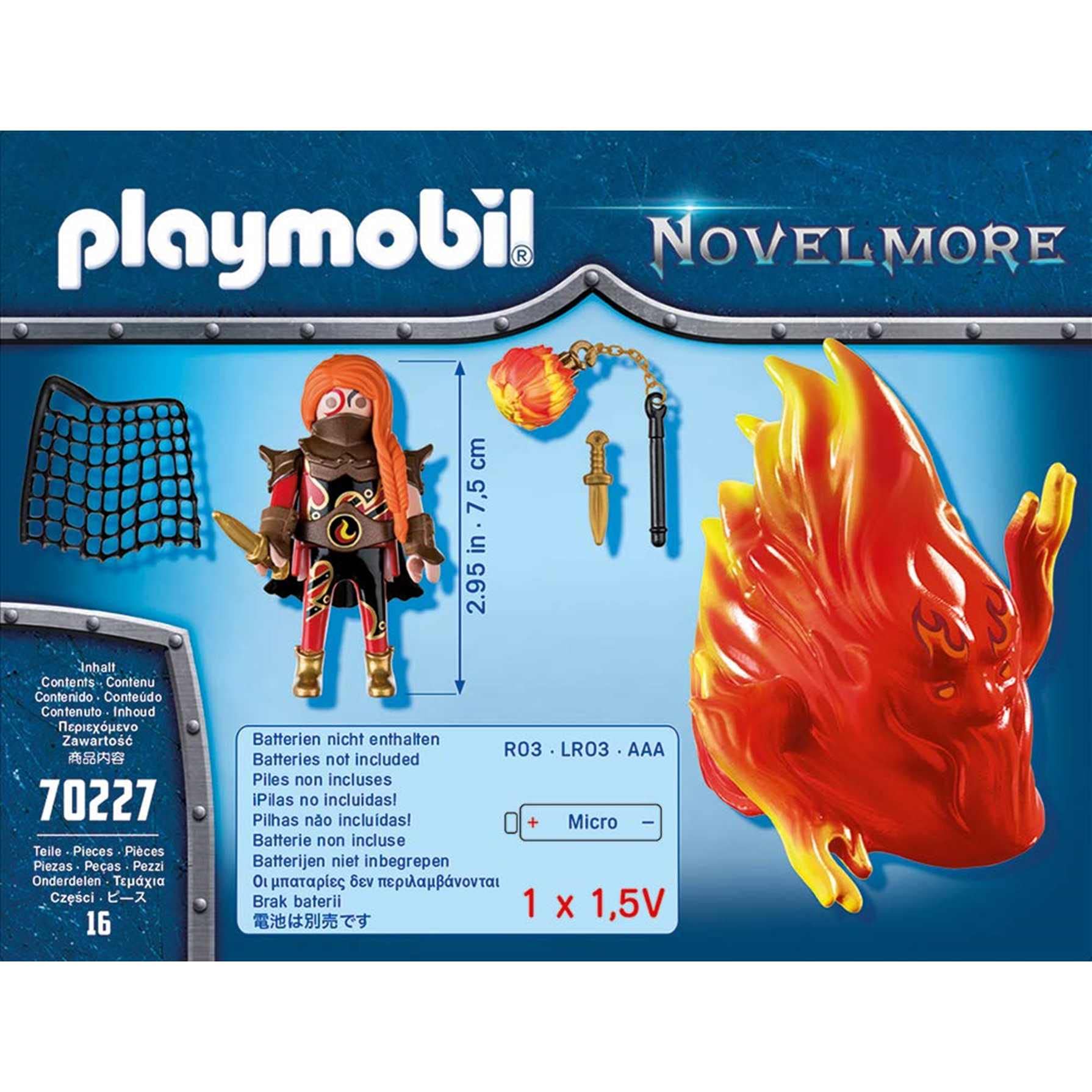 Playmobil Novelmore Burnham Raiders Spirit of Fire Playset with Ghost and Accessories