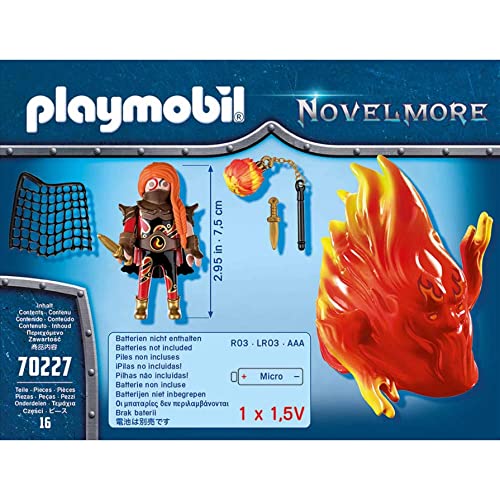 Playmobil Novelmore Burnham Raiders Spirit of Fire Playset with Ghost and Accessories