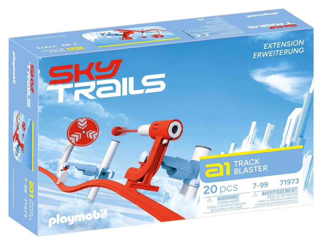 Playmobil Sky Trails Track Blaster Accessory Pack – Interactive Obstacle for Racing Tracks