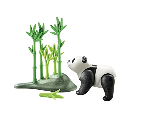 Playmobil Wiltopia Panda Set - 80% Recycled Plastic Interactive Animal Toy with AR Learning Card