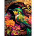 PLAYVIEW 550 Piece Jigsaw Puzzle for Adults – RomantzArt Small and Mighty III Hummingbird – 24x18 Inches
