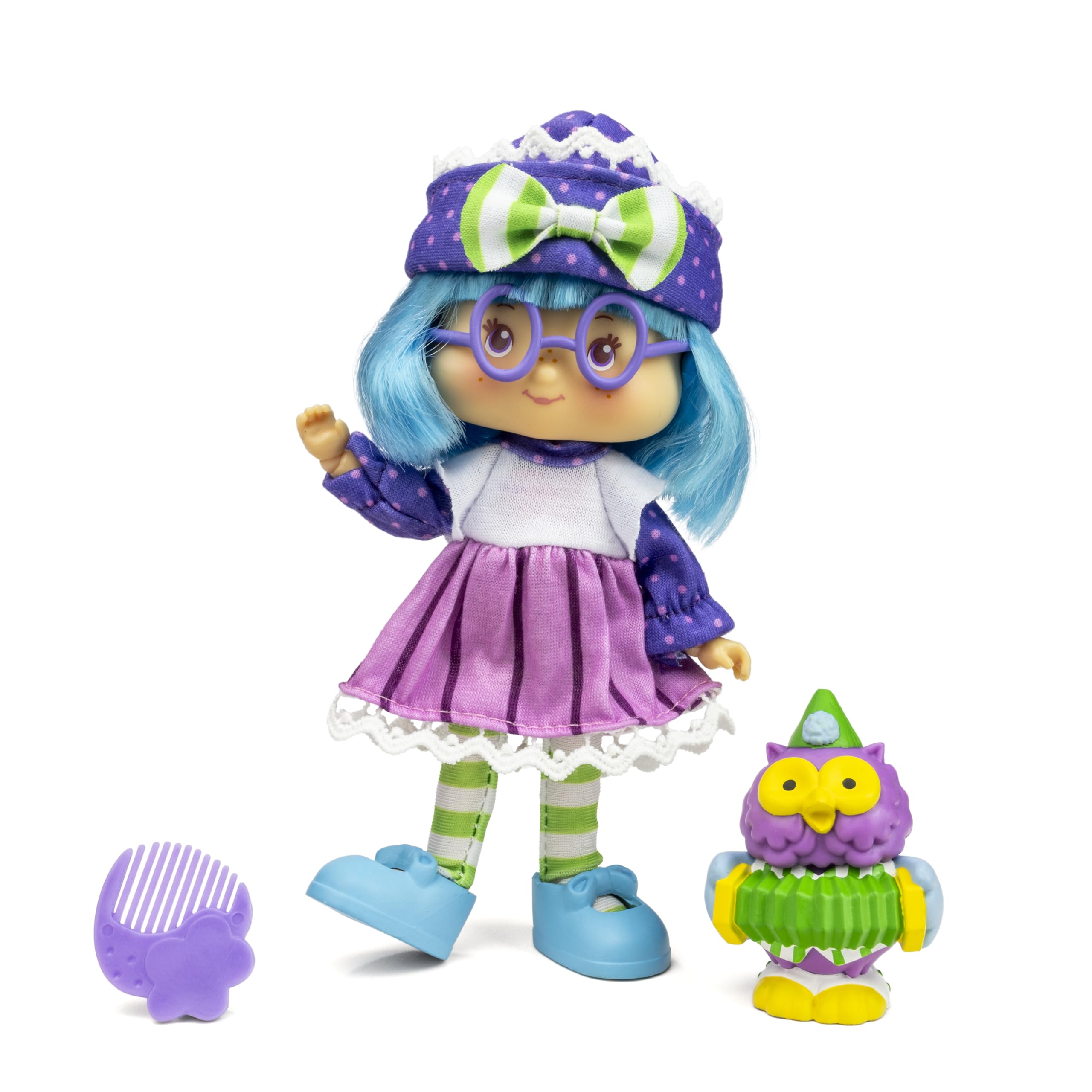 Plum Pudding Fashion Doll (5.5 in) by The Loyal Subjects – Rare Strawberry Shortcake Collectible