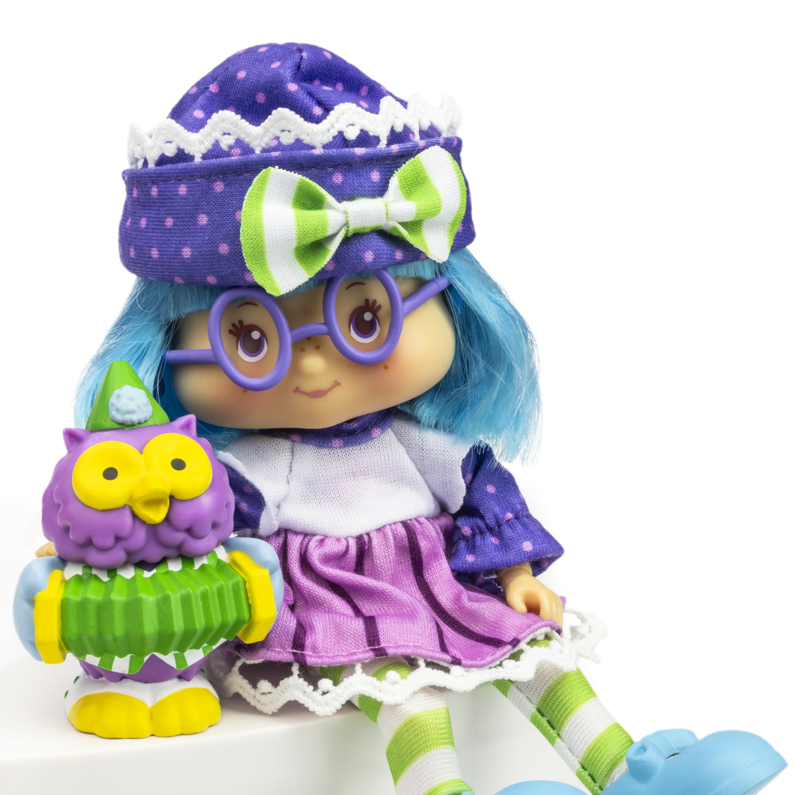 Plum Pudding Fashion Doll (5.5 in) by The Loyal Subjects – Rare Strawberry Shortcake Collectible