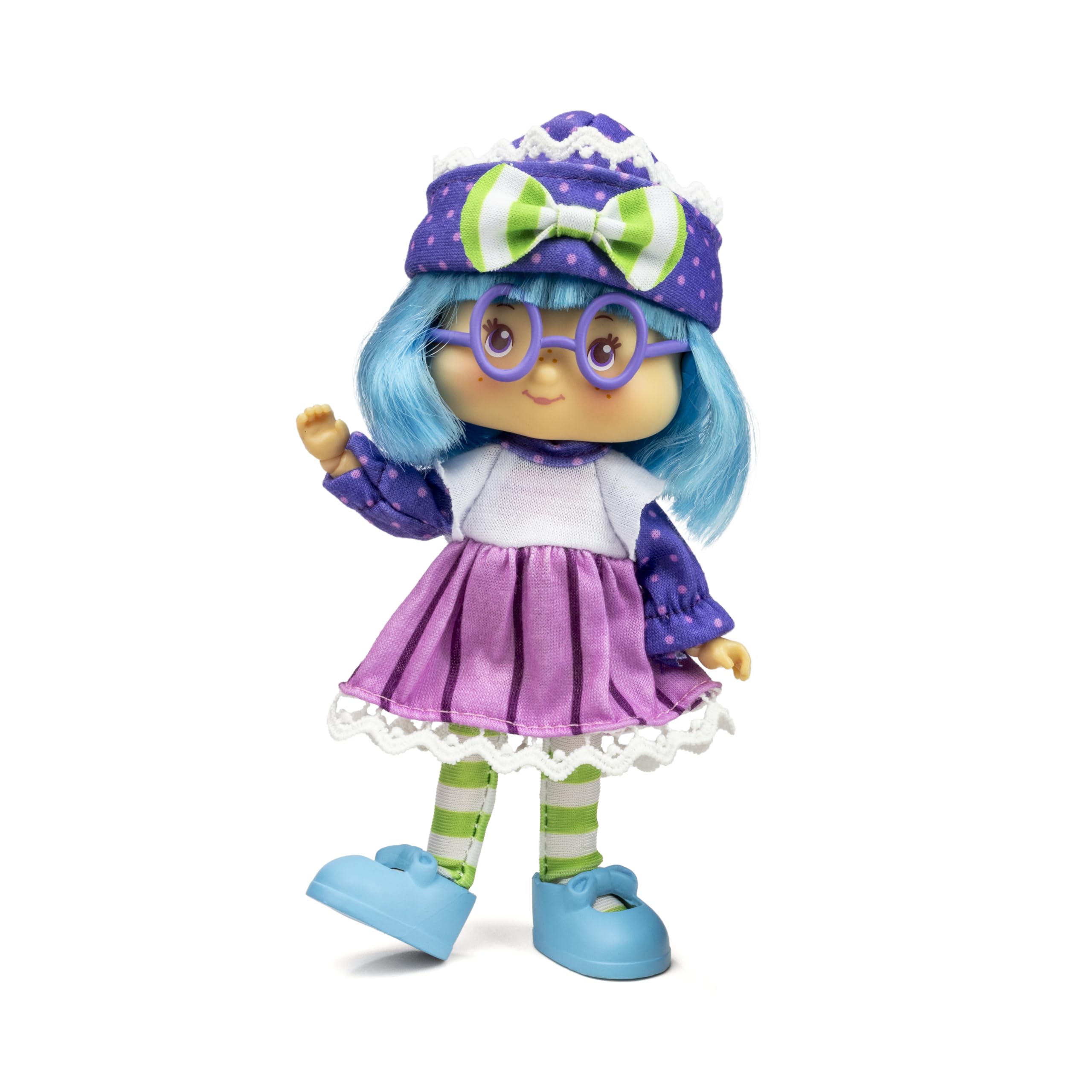 Plum Pudding Fashion Doll (5.5 in) by The Loyal Subjects – Rare Strawberry Shortcake Collectible