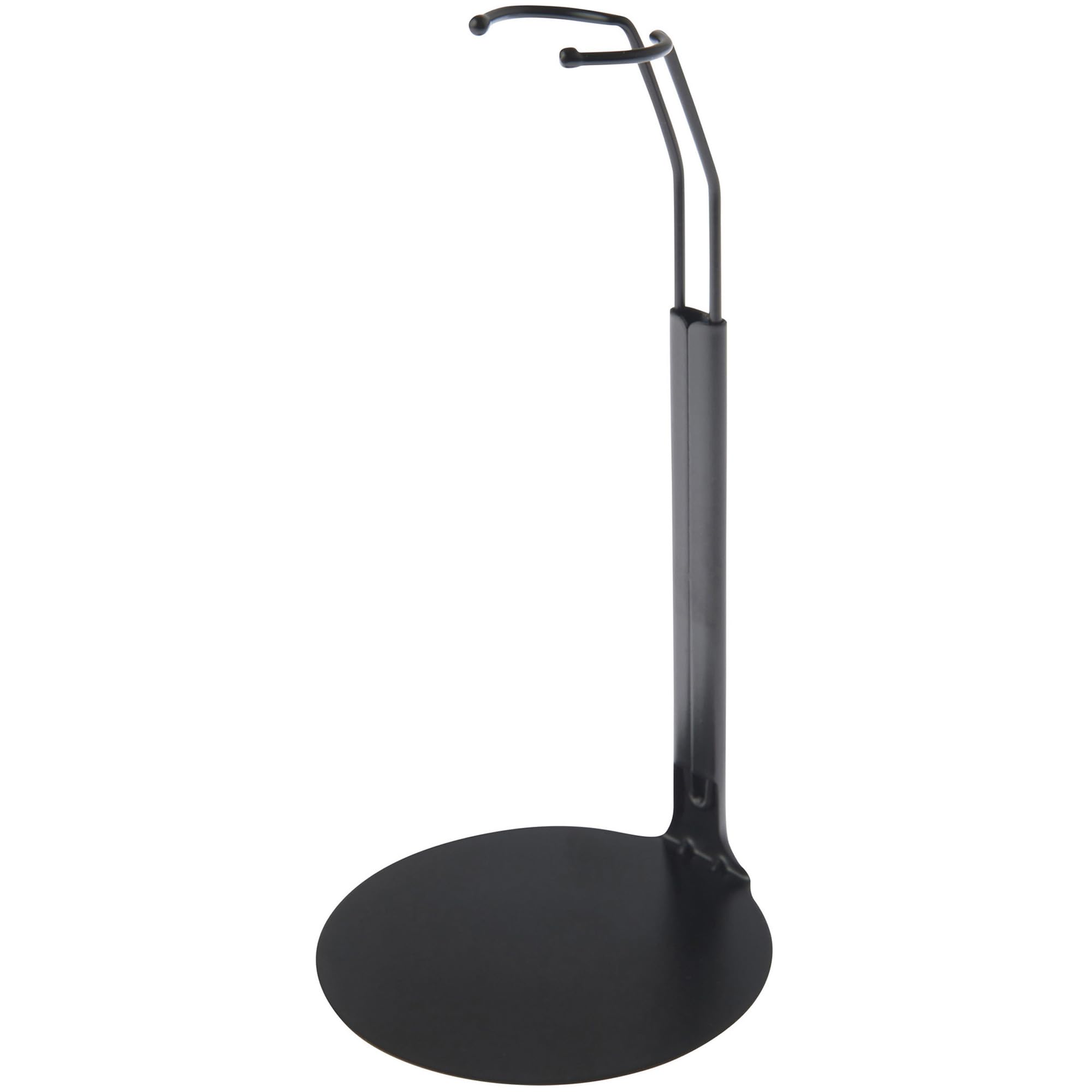 Plymor DSP-5125B Adjustable Black Metal Doll Stand for 10-12 Inch Fashion Dolls with Slim Waist
