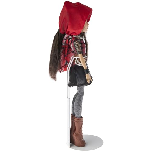 Plymor White Adjustable Doll Stand for 10-12 Inch Slim Waist Fashion Dolls