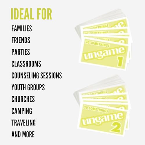 Pocket UNGAME: 20 Somethings Card Game – Lighthearted & Serious Questions for Young Adults (Ages 18+)