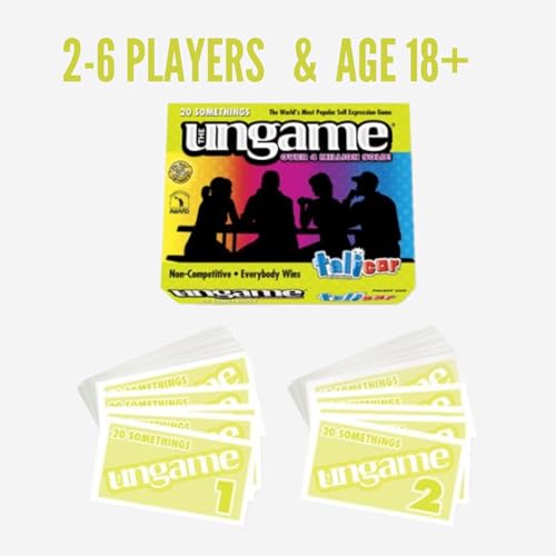Pocket UNGAME: 20 Somethings Card Game – Lighthearted & Serious Questions for Young Adults (Ages 18+)