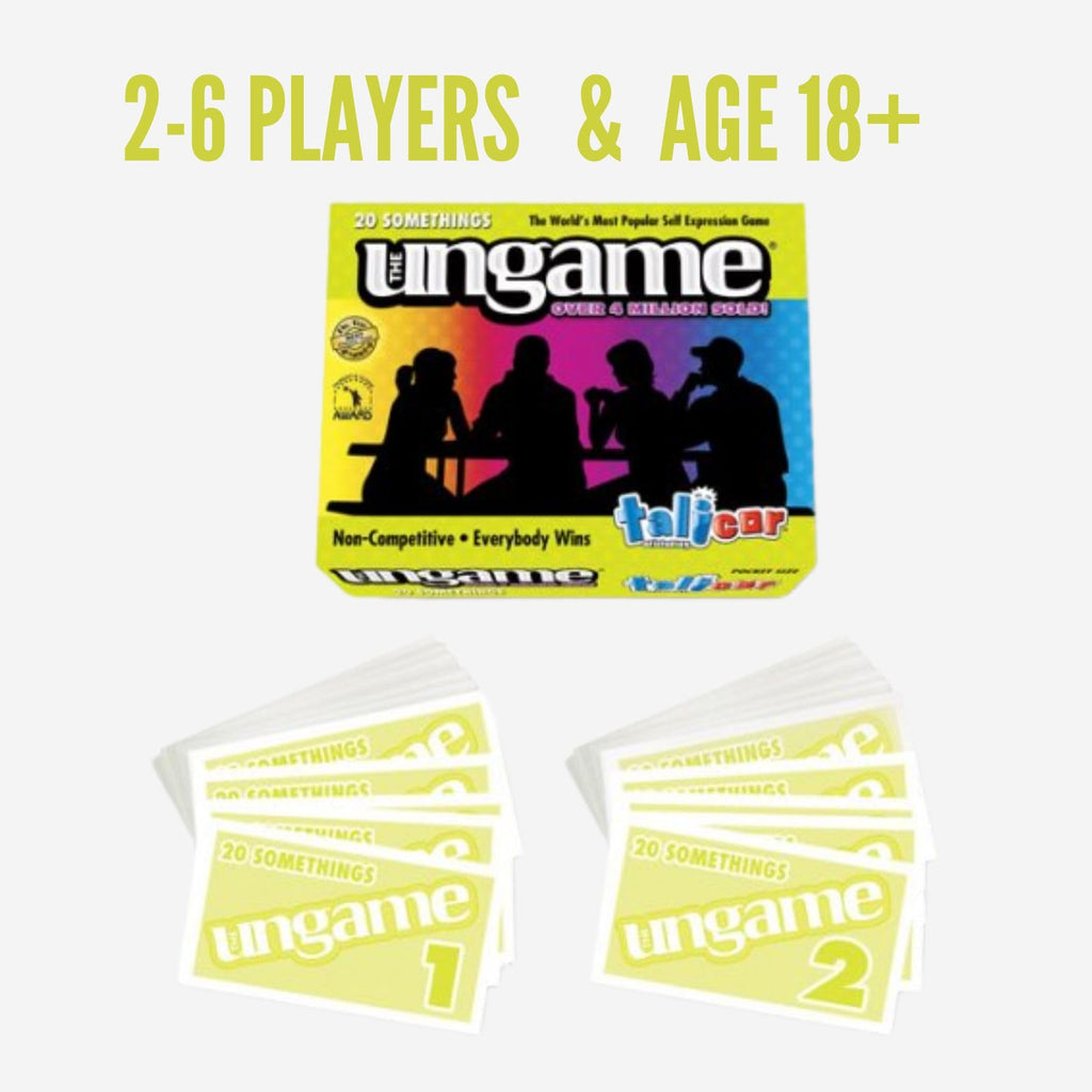 Pocket UNGAME: 20 Somethings Card Game – Lighthearted & Serious Questions for Young Adults (Ages 18+)