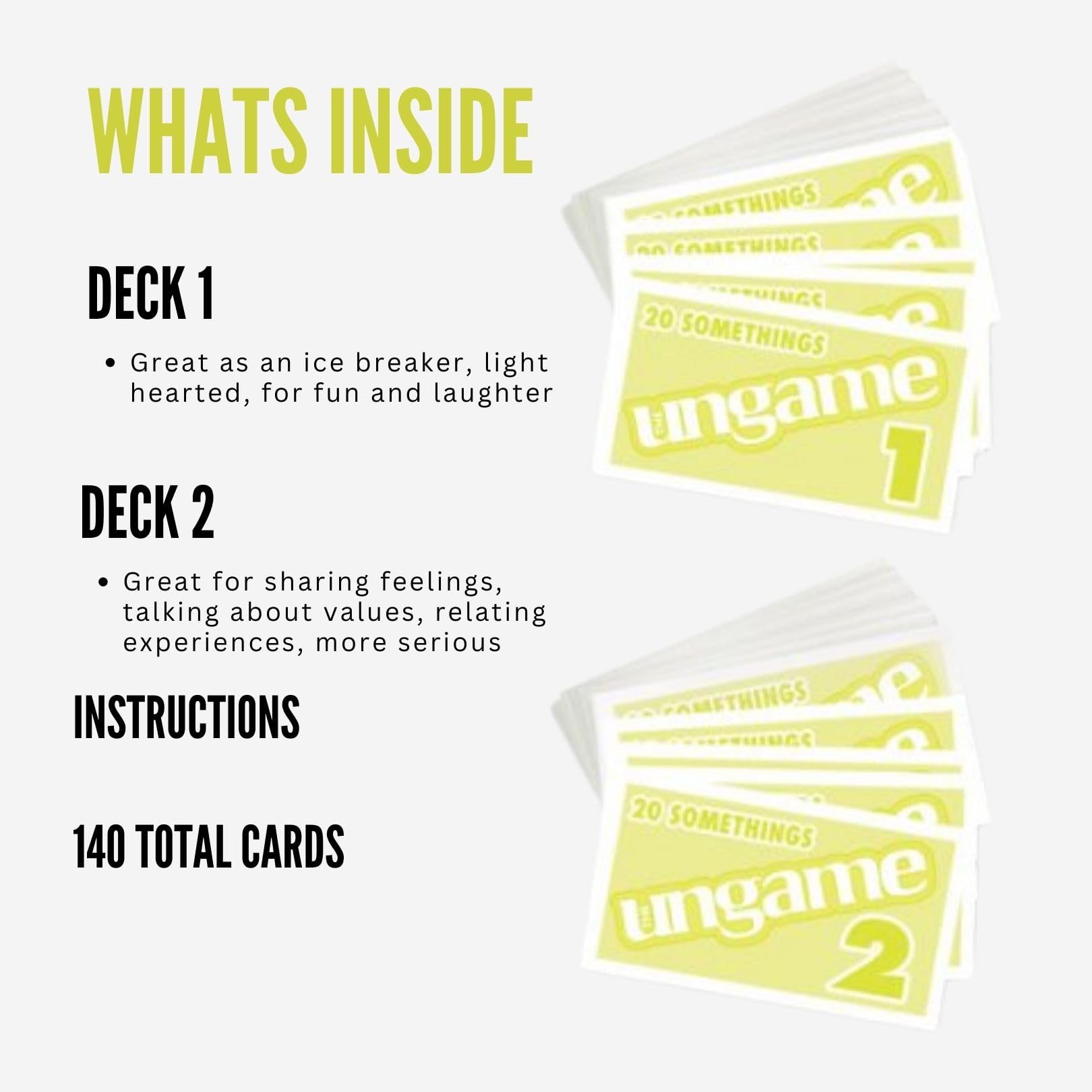 Pocket UNGAME: 20 Somethings Card Game – Lighthearted & Serious Questions for Young Adults (Ages 18+)