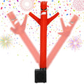 Poen Mini Wacky Waving Inflatable Tube Guy – Desktop Toy with Blower for Pranks and Office Decor
