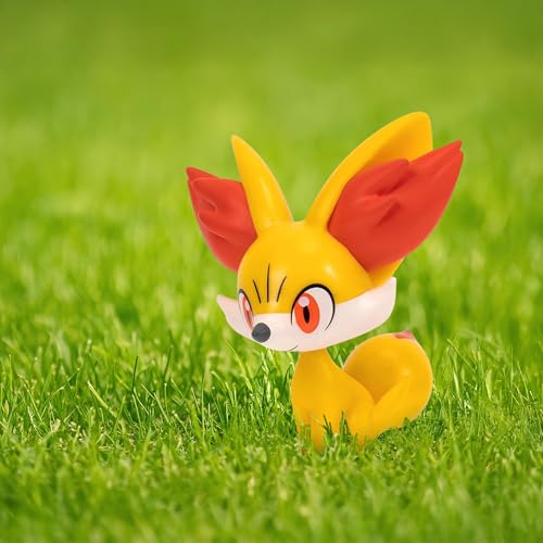 Pokémon Clip 'n' Go Poké Ball with Fynx Figure – Official 5 cm Collectible Toy