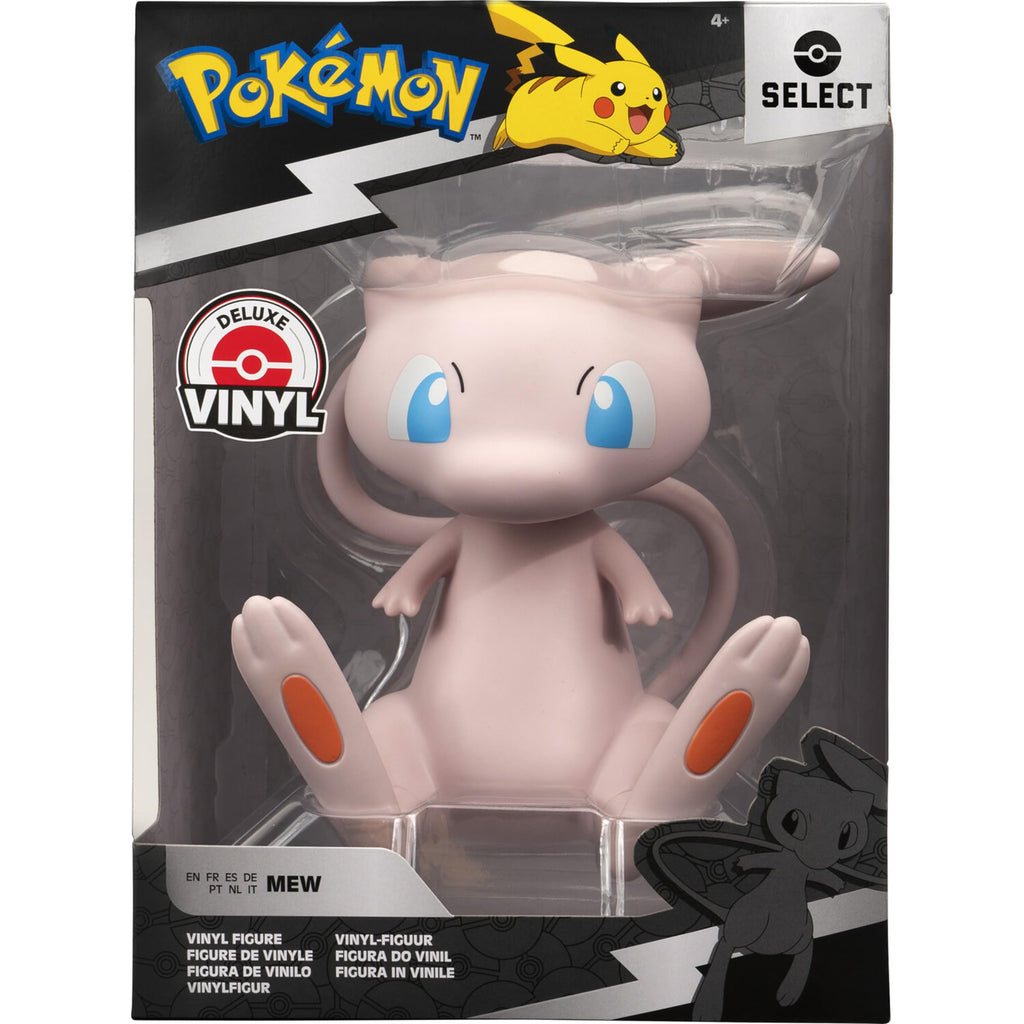 Pokémon Mew Select Vinyl Figure – 4-Inch Officially Licensed Collectible by Jazwares