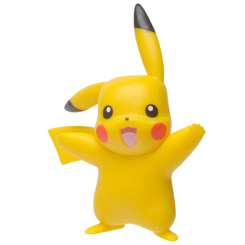 Pokémon Sword and Shield Battle Action Figure 2-Pack – Pikachu and Grookey (2-Inch Official Figures)