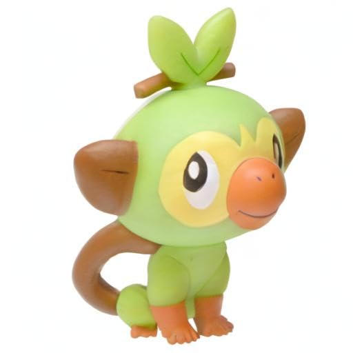 Pokémon Sword and Shield Battle Action Figure 2-Pack – Pikachu and Grookey (2-Inch Official Figures)