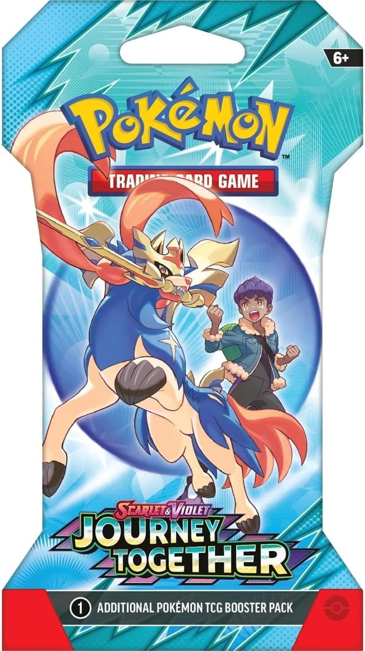 Pokémon TCG Scarlet & Violet Journey Together Booster Blister Pack (Random Draw, 10 Cards)