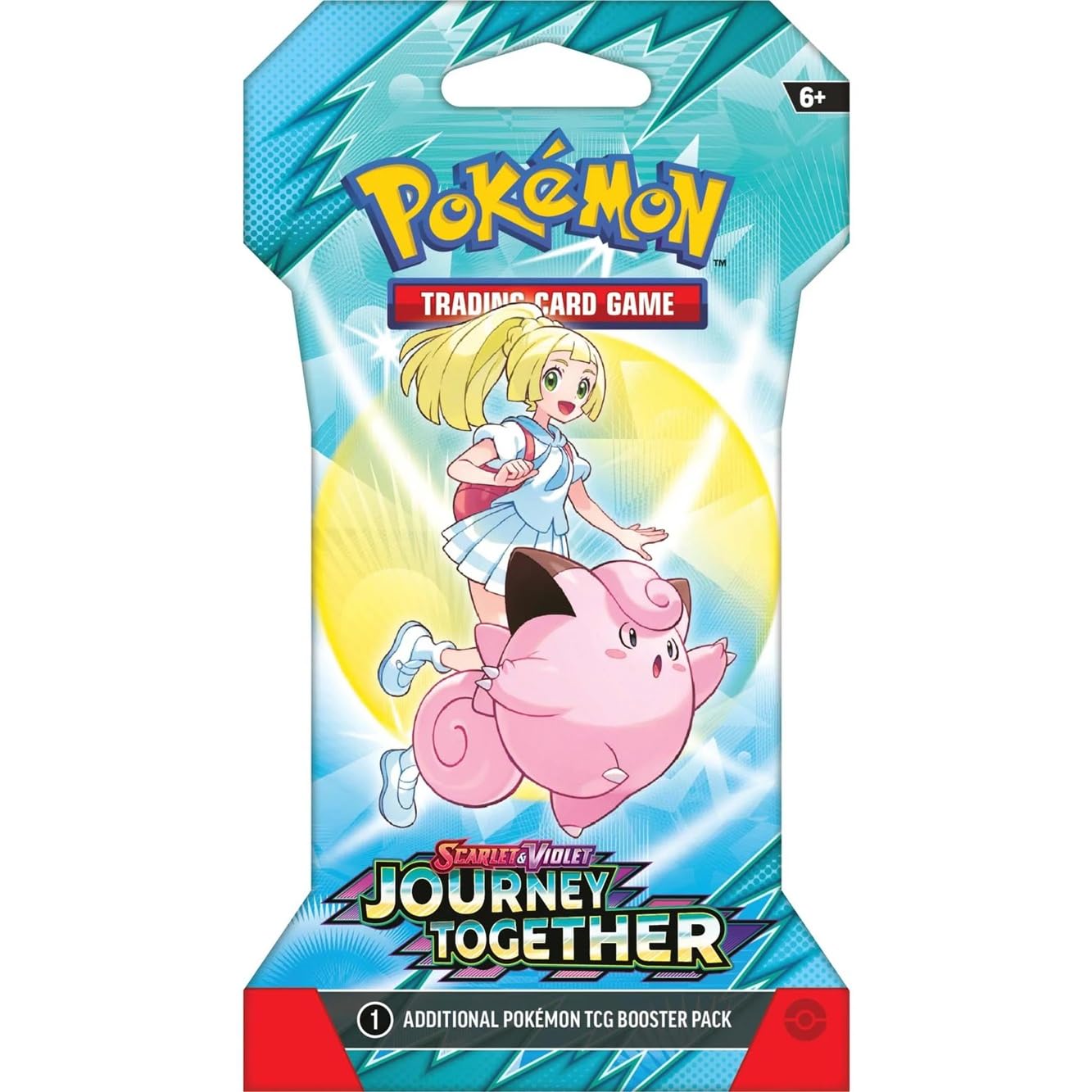 Pokémon TCG Scarlet & Violet Journey Together Booster Blister Pack (Random Draw, 10 Cards)
