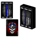 Police Officer Playing Cards – Back the Blue Design, Premium Quality, Veteran Owned