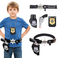 Police Role Play Costume Accessories – Belt and Holster Set for Kids Dress-Up