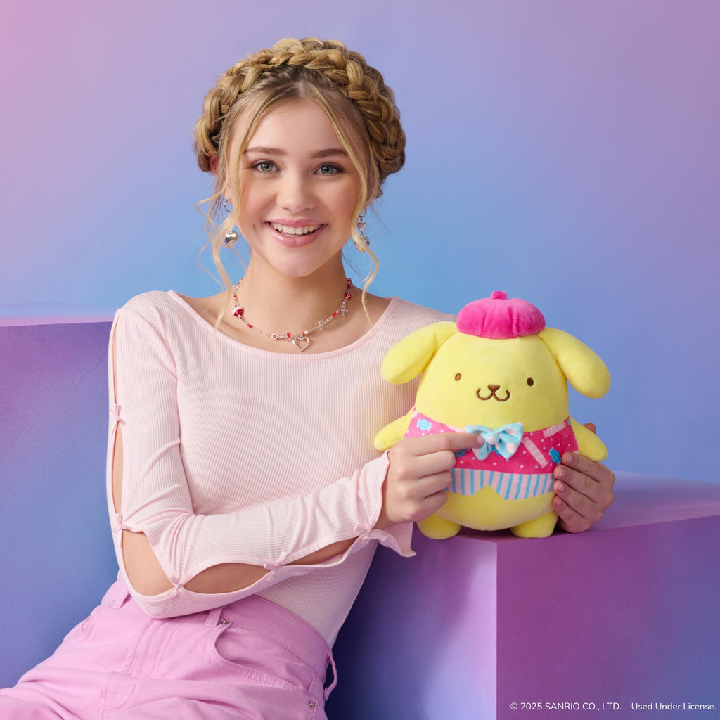 Pompompurin Candy Wonderland Plush - 8-Inch - Jazwares Sanrio
