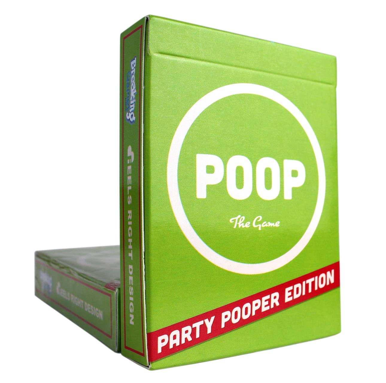 Poop The Game Party Pooper Edition – Hilarious Family Card Game for Kids 6+, 2-5 Players, 15 Min