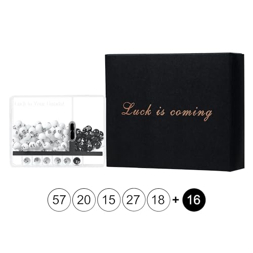 Portable Lucky Number Selector – Lottery Ball Pick Box for Powerball, Mega Millions (10x7.5cm)