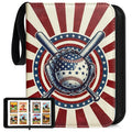 Potenco Baseball Card Binder – 400-Pocket Trading Card Album with Acid-Free Sleeves