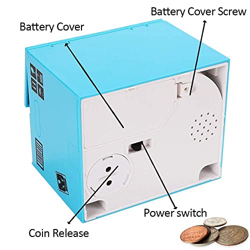 PowerKing Smart Monkey Coin Bank – Interactive Electronic Piggy Bank That Steals Coins with Music
