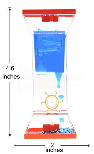 PowerTRC Liquid Motion Bubbler Sensory Toy – Calming Fidget for Desk, Anxiety & ADHD