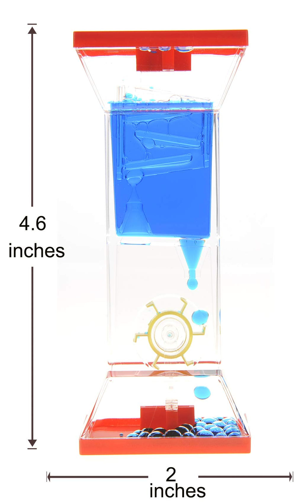 PowerTRC Liquid Motion Bubbler Sensory Toy – Calming Fidget for Desk, Anxiety & ADHD