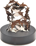 PowerTRC Magnetic Desktop Sculpture – Dolphin Set for Stress Relief & Desk Decor