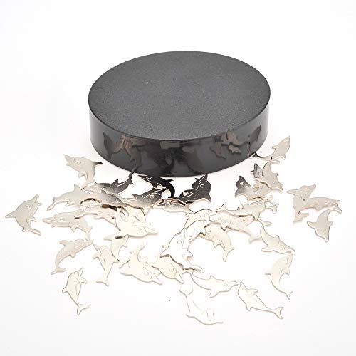 PowerTRC Magnetic Desktop Sculpture – Dolphin Set for Stress Relief & Desk Decor