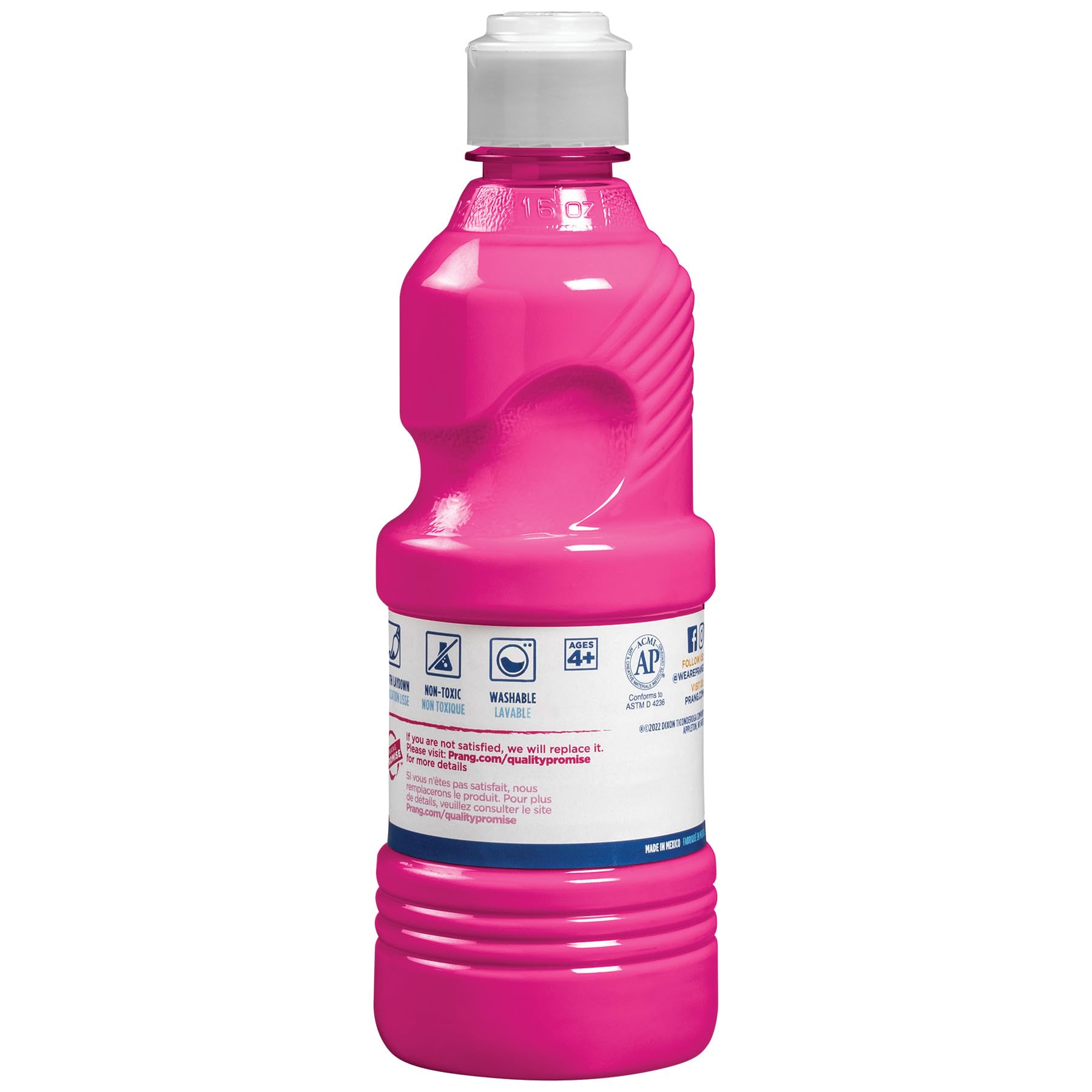 Prang Washable Tempera Paint - Magenta, 16 oz, Non-Toxic, Quick-Dry Formula